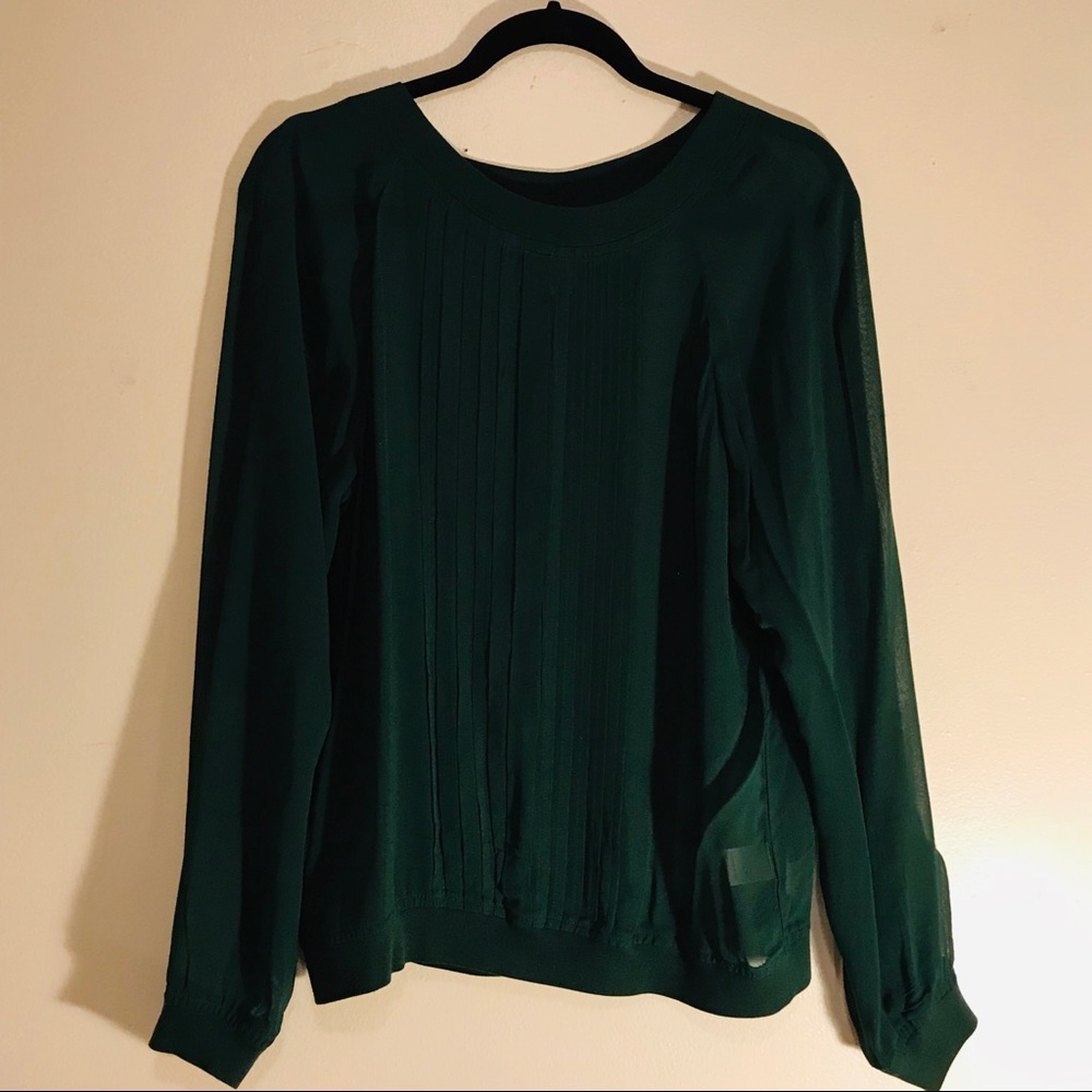 Anthropology see through blouse